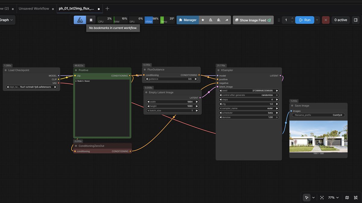 Session 2 — materiality studies — example render